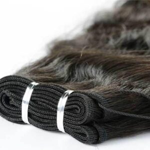 Raw virgin Machine Weft Hair