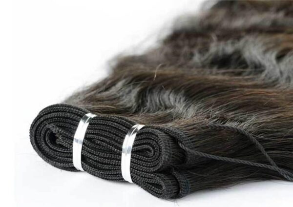 Raw virgin Machine Weft Hair - Image 2